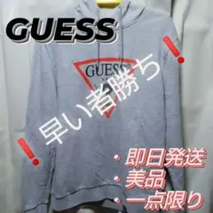 【❗️一点限り❗️】GUESS パーカー グレー