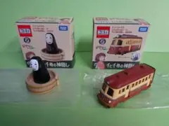 ドリームトミカ　ジブリがいっぱい　千と千尋の神隠し　海原電鉄　カオナシ　２箱