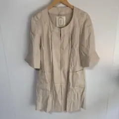 Mirror Mirror on the wall ベージュ 半袖トップス