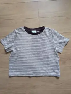 MEER. BORDER COMPACT TEE BRN RED