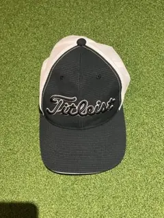 Titleist メッシュキャップ 黒/白・雨天対応