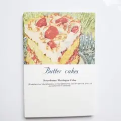 ◼️アンティークスイーツメモ ストロベリーケーキ ◼️40ページ