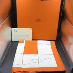 極美品 希少 エルメス カレ40 銀座 GINZA 2001 記念モデル