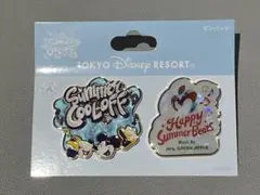 東京ディズニーリゾート　サマークールオフ　ピンバッジ