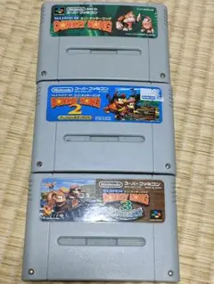 スーパーファミコン SFC ドンキーコング セット 3本