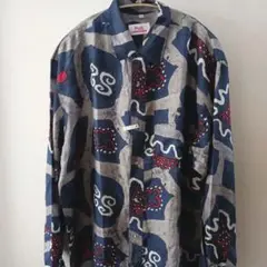 メンズ　シャツ　シルク100％　長袖　最終価格
