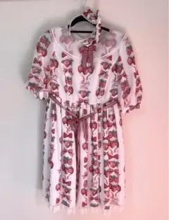 Strawberry Doll ワンピース + カチューシャ set
