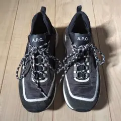 A.P.C. ブラック スニーカー　42サイズ
