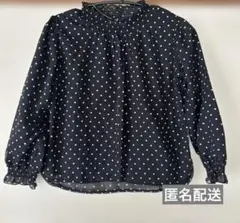 【送料込み】GLOBAL WORK / キッズドットブラウス XL