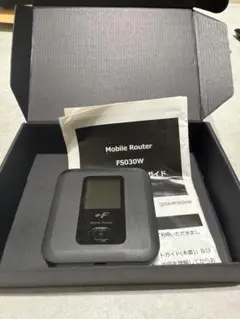 富士ソフト FS030W　未使用 モバイル Wi-Fi ルーター SIMフリー