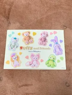 ダッフィーと仲間たち キャラクター紹介カード