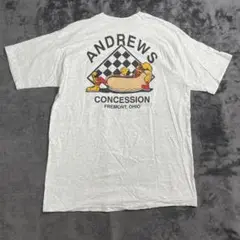 90s フルーツオブザルーム　Tシャツ　フラワーマーケット　ホットドッグ