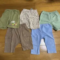 まとめ売り　男の子　夏ズボン　5枚セット