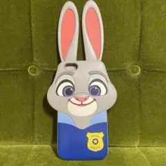バニーキャラクター iPhoneケース 耳付き（iPhone8用）