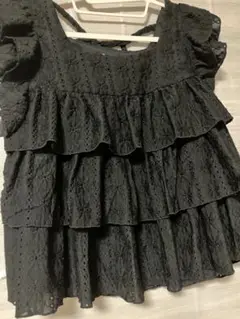 しまむら　ティアード　ノースリーブ