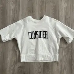 ［美品］ミラオーウェン スエットTシャツ