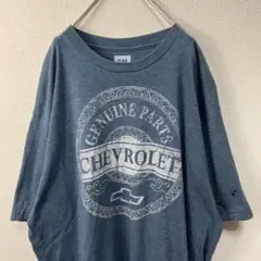 USA古着 chevrolet シボレー Tシャツ グレー