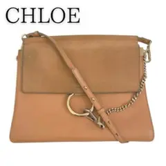 Chloe クロエ ショルダーバッグ フェイ Faye スエード レザー