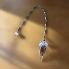 ヒマラヤ水晶と ゴールドルチルのダウジング★ペンデュラム 占い用