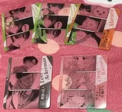 講談社 コミいろフェア 2025 クリアカード 5枚セット