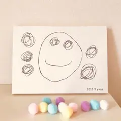 子供の絵を形に　アートパネル　オーダー　記念
