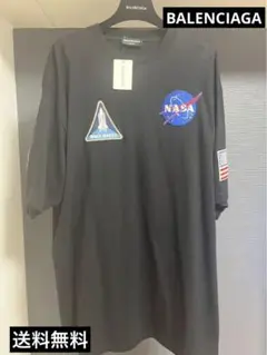 【極美品】バレンシアガ 21年 NASA パッチ Tシャツ XS ブラック 2025年最新】バレンシアガ tシャツ nasaの人気アイテム - メルカリ