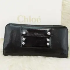 ✨良品✨ Chloe 長財布 ラウンドファスナー 折りたたみ