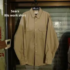 Searsシアーズ/80s ワーク シャツ