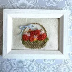 ハンドメイド 刺繍フレーム Ｎｏ．８３ 匿名配送