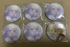 グリッター缶バッジ　リン