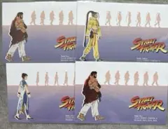 大カプコン展 ポストカード ストファイ リュウ ルーク ジェイミー 春麗