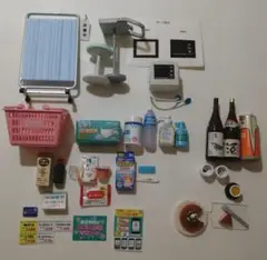 ミニチュア 医療 食品 飲料 セット