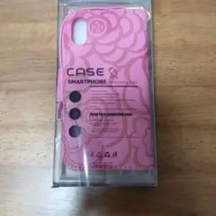 iPhone X/Xs用ピンクケース