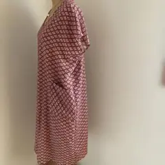 シルクのワンピース