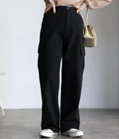 sakishimatokyo ブラック カーゴパンツ Mサイズ