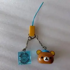 リラックマ　アクリルキューブストラップ