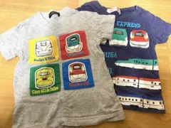 新幹線キャラクターTシャツセット 100cm