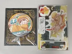 Dr.STONE 西園寺羽京　バースデイ 缶バッジ　ジオラマ