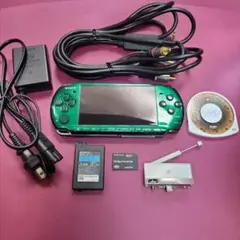 SONY PSP-3000 SG グリーン セット