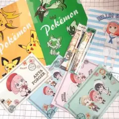 【SPY×FAMILY】【ポケモン】スパイファミリー クリアファイル 9点セット
