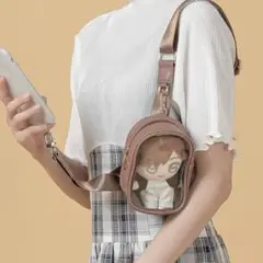 最終値下げ！新品未使用！ぬいぐるみポーチ付き　スマホストラップ ぬいショルダー
