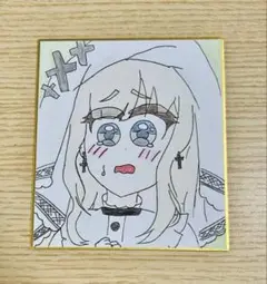 手描きイラスト　魔法少女ノ魔女裁判 まのさば　氷上メルル
