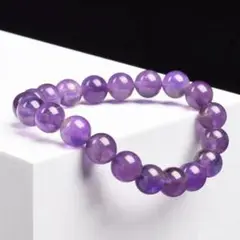 【残り僅か!】癒しのパワーストーン紫水晶とも呼ばれるアメジストのブレスレット