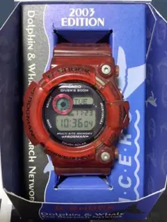 極美品！カシオ Gショック GW-203K-4JR イルクジフロッグマン カシオ G-SHOCK フロッグマン GW-203K-4JR 第3回イルカ・クジラ