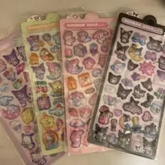 BONBON DROP キャラクターシール 4シートセット
