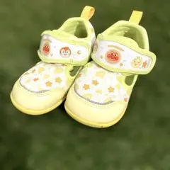 即日発送‼️ イエロー アンパンマン ベビーシューズ　13.5