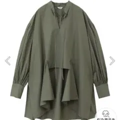 【再お値下げです!】CLANE FLARE HEM DRESS SHIRT