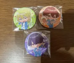 忘却バッテリー ちあきゃらーず 缶バッジ 3点