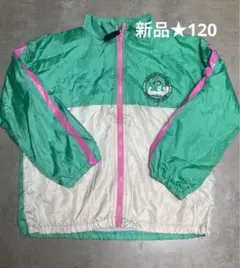 値下‼️【新品未使用】新幹線はやぶさ上着薄手ウィンドブレーカー120ステッカー付