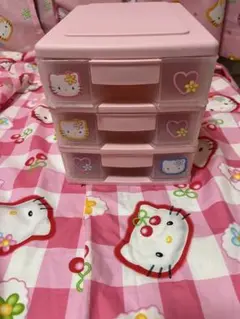レア　キティ　カオハナ　三段引き出し　ボックス　収納　小物入れ　小物ケース